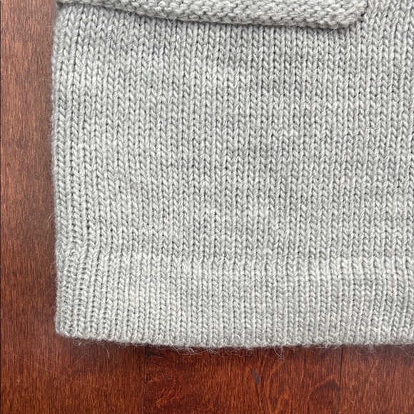 Banana Republic Wool Alpaca Blend Gray Women's Longline Cardigan, Size M - Picture 10 of 12